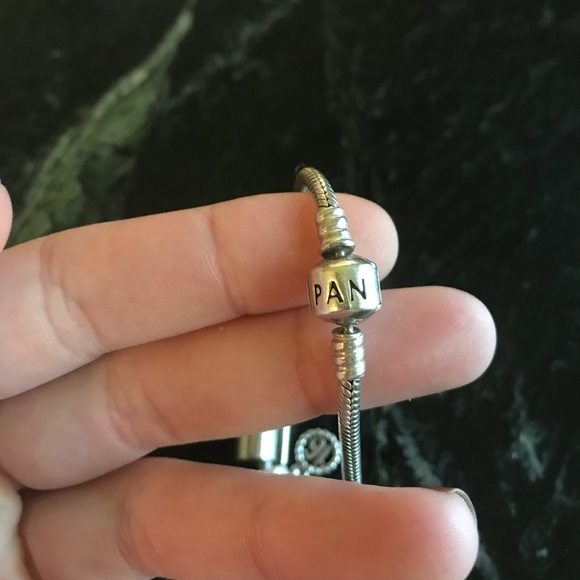 Authentic Silver Pandora Bracelet - Picture 2 of 8